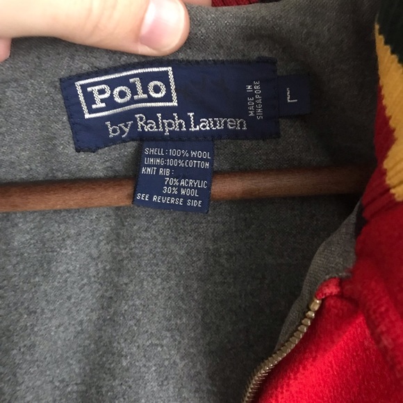 Vintage Polo by Ralph Lauren wool jacket (men’s large) - Picture 13 of 15